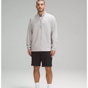 NWT Lululemon AT Ease Quarter 1/4 Zip - Medium - Grey